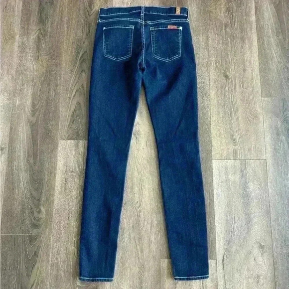 7 for all mankind jeans.  The Skinny. Women’s size 26. - Picture 4 of 5